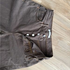 PacSun High Rise Jeans in Brown